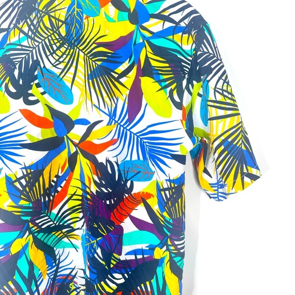 Tailor‎ Pat Love Mens Tropical Short Sleeve Button-Up Shirt 2XL 100% poly… - Picture 6 of 10